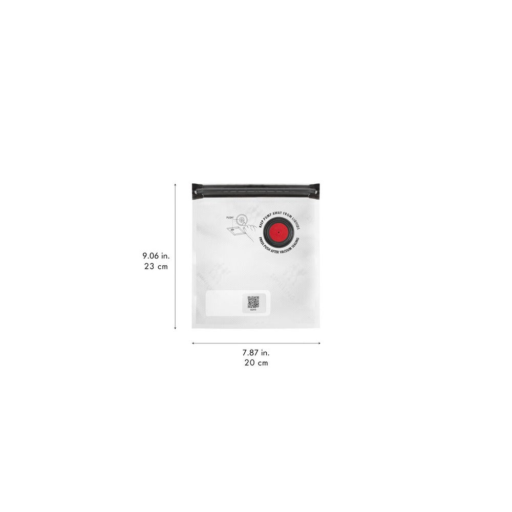 Zwilling Fresh & Save Kit Sottovuoto Con Contenitori In Acciaio e Pompetta Per Sottovuoto - Set 9 Pz