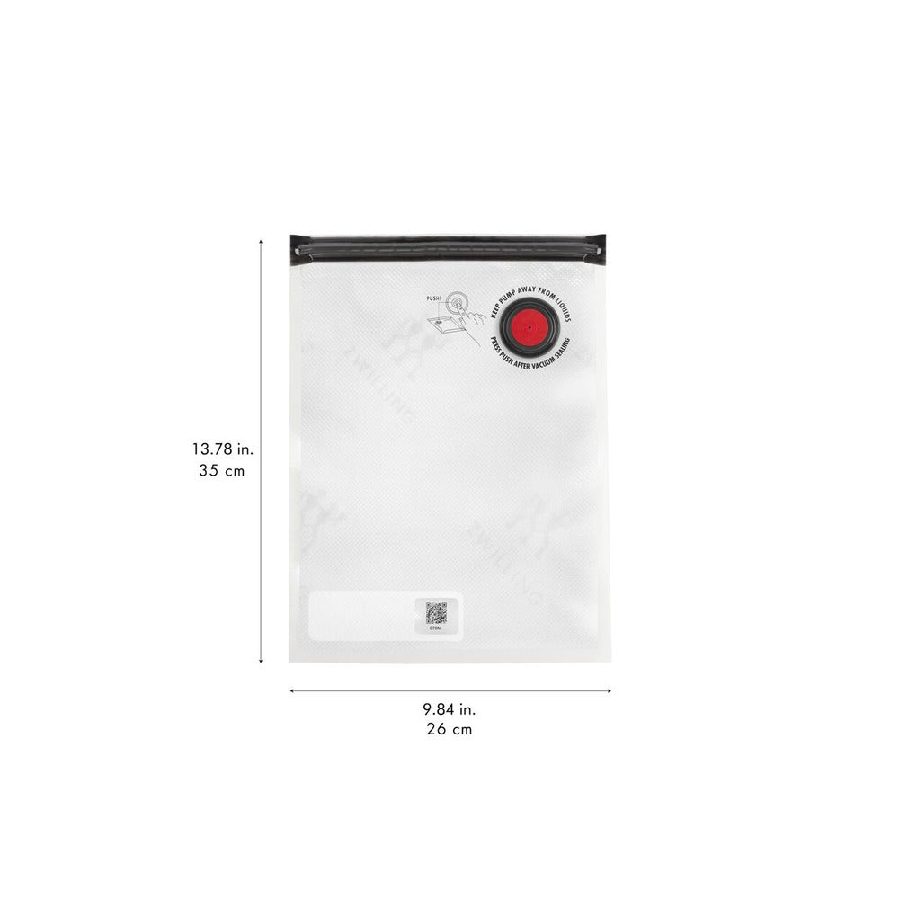 Zwilling Fresh & Save Kit Sottovuoto Con Contenitori In Acciaio e Pompetta Per Sottovuoto - Set 9 Pz