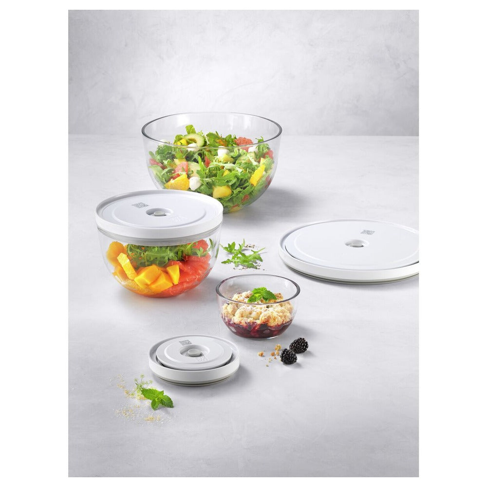 Zwilling Fresh & Save Set Ciotole Con Coperchi per Sottovuoto In Vetro - Set 6 Pz