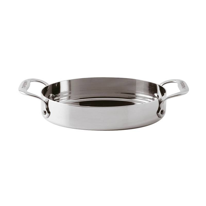 17x13 cm - Paderno Series 12200 Miniature Tegamino Ovale In Acciaio Inox