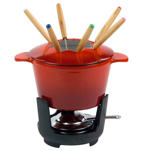 Ilsa Normandie Set Fonduta In Ghisa Set 10 Pz