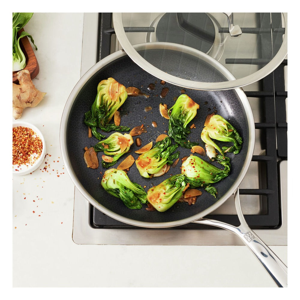 Zwilling Peak Padella Bassa Antiaderente In Acciaio Inox Con Rivestimento Ceraforce Hycoat