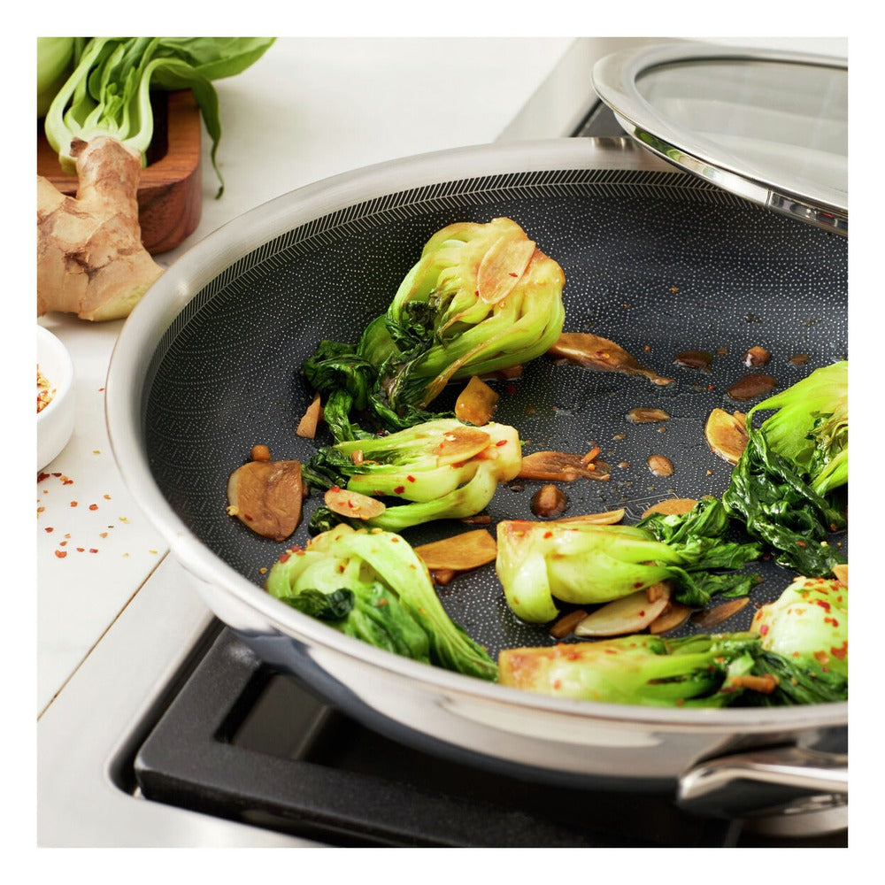 Zwilling Peak Padella Bassa Antiaderente In Acciaio Inox Con Rivestimento Ceraforce Hycoat