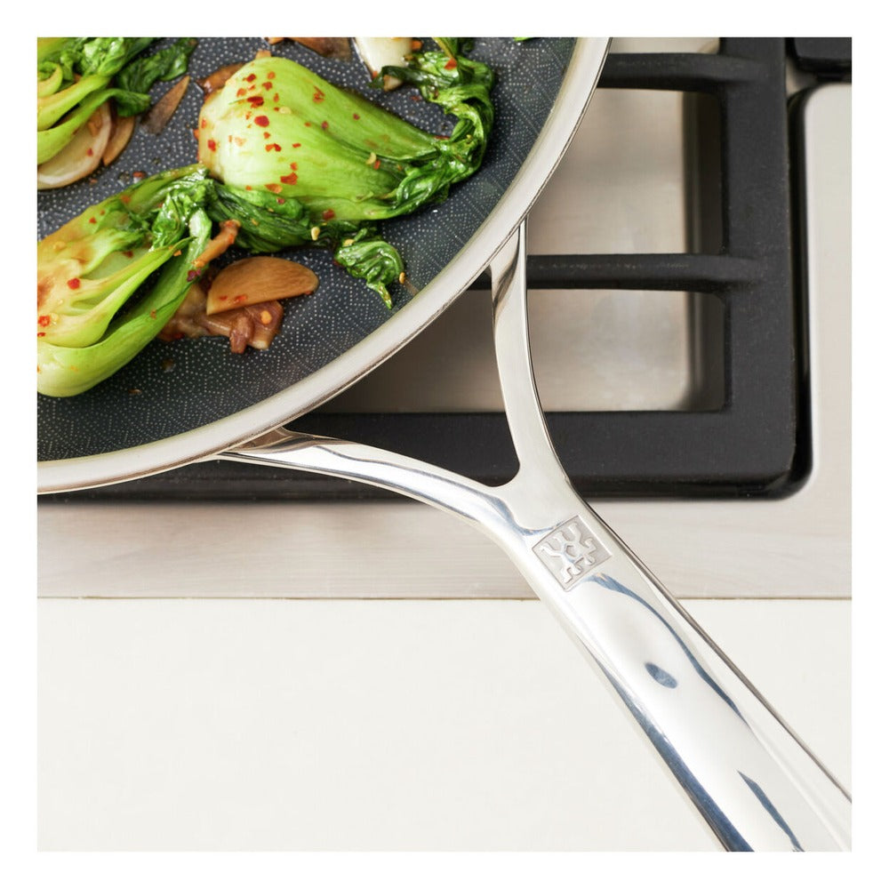 Zwilling Peak Padella Bassa Antiaderente In Acciaio Inox Con Rivestimento Ceraforce Hycoat