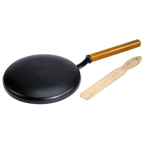 20 Cm Ilsa Crepiera Ad Immersione In Alluminio Con Spatola