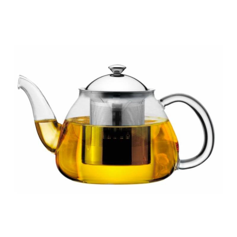 Ilsa Teiera In Vetro Borosilicato Con Filtro In Acciaio Inox
