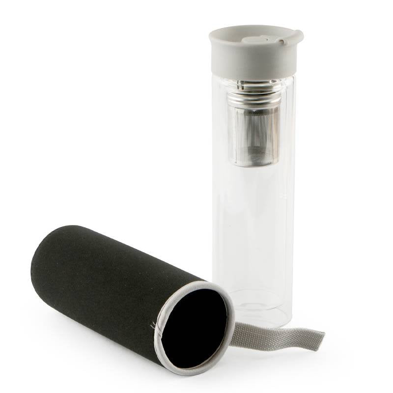 35 Cl Ilsa Bottiglia Termica In Vetro Borosilicato Con Infusore In Acciaio Inox