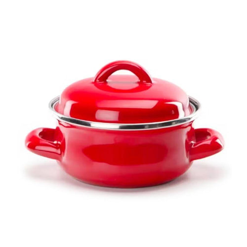 12 Cm Ilsa Mini Casseruola In Ferro Smaltato