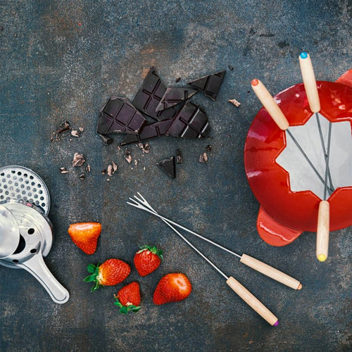 Ilsa Normandie Set Fonduta In Ghisa Set 10 Pz