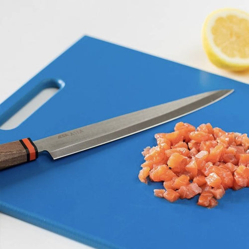 23 Cm Ilsa Asia Coltello Yanagiba In Acciaio Inox Legno