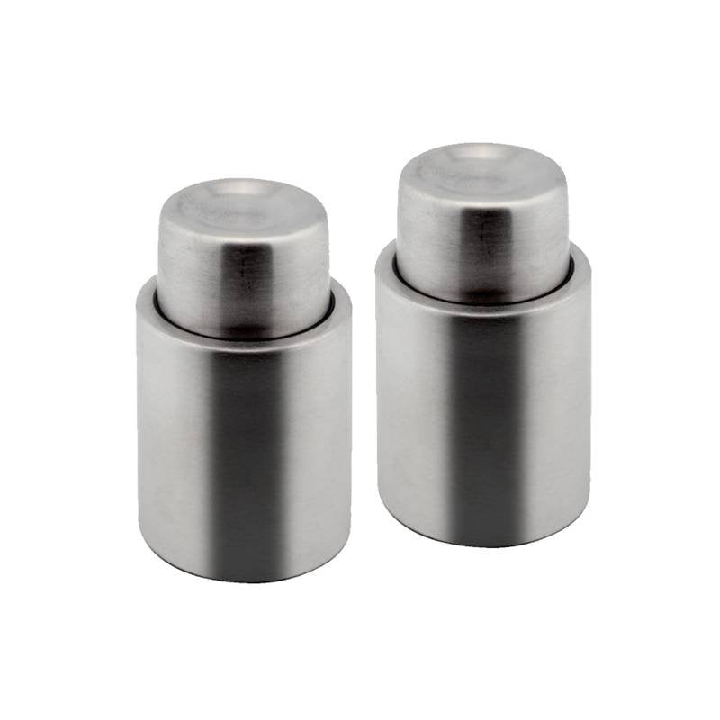 Ilsa Mixage Tappo Sottovuoto Salva Vino In Acciaio Inox Set 2 Pz