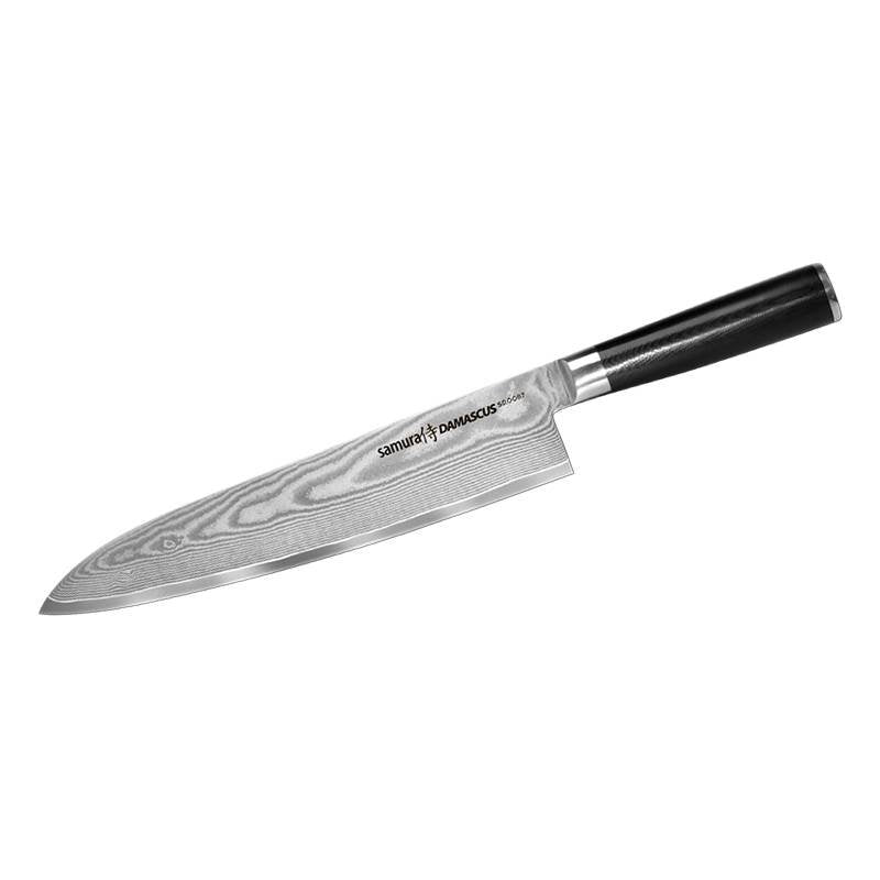 24 Cm Samura Damascus Coltello Cucina In Acciaio Di Damasco