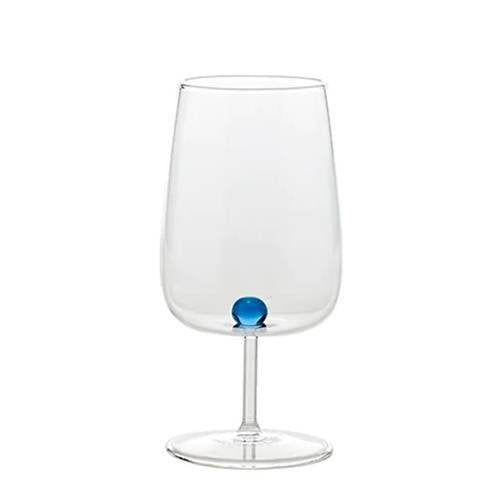 38 Cl Zafferano Bilia Calice Vino Multiuso Bilia Colorata In Vetro Borosilicato Set 6 Pezzi