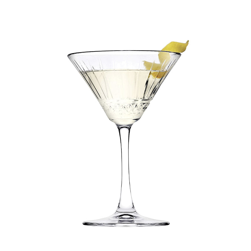22 Cl Pasabahce Elysia Bicchiere Martini In Vetro Set 4 Pezzi