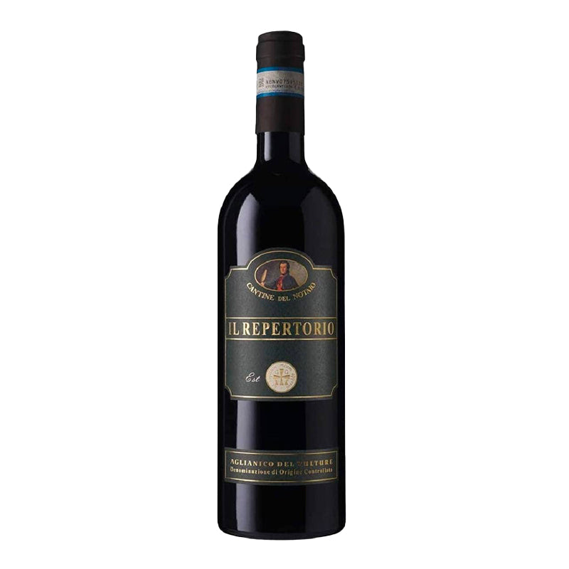 Il Repertorio Aglianico Del Vulture Doc 2016 Cantine Del Notaio