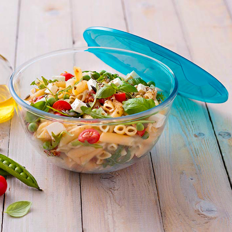Pyrex Prep And Store Coppa Multiuso Con Coperchio In Vetro Borosilicato