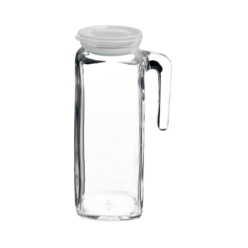 1 Litro - Frigoverre Classic Caraffa In Vetro Con Chiusura Ermetica