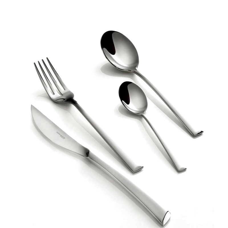 Bugatti Caprera Servizio Posate Acciaio Inox Set 24 Pz