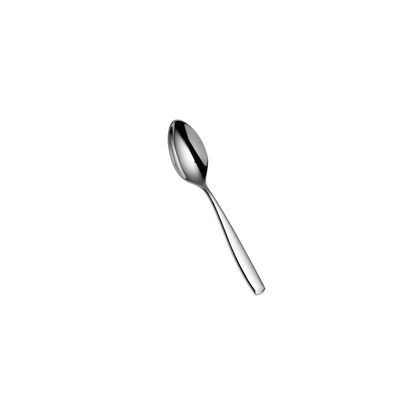 Cucchiaini Moka in acciaio 18.10 TWIST inox lucido Set 6 pezzi