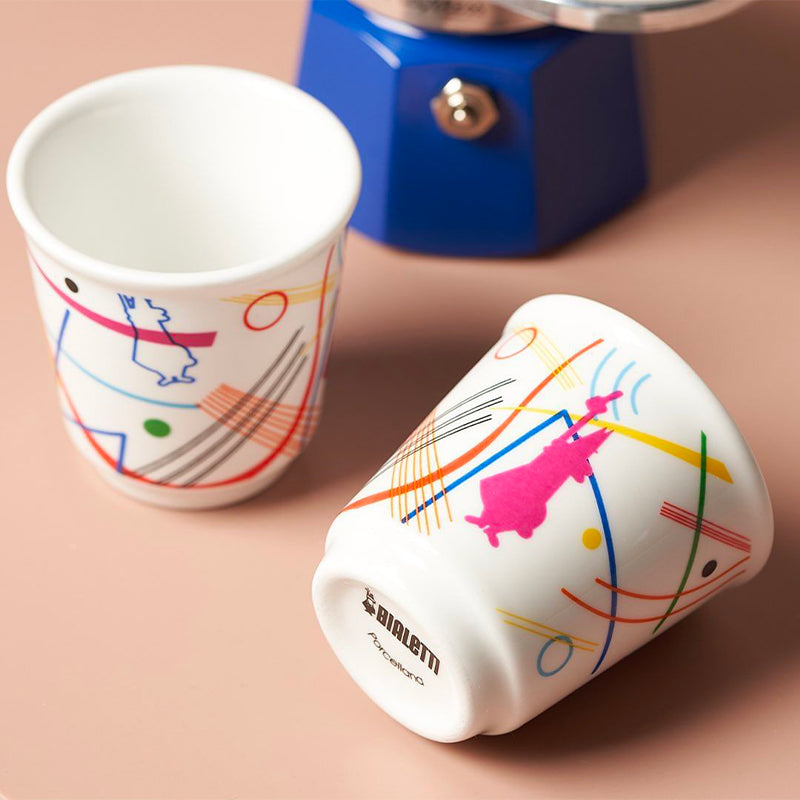 2 Tz Bialetti Mini Express Moka In Alluminio