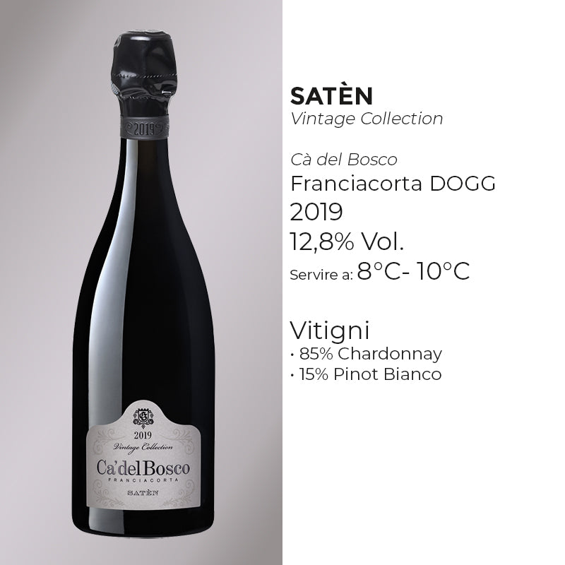 Saten Vintage Franciacorta Docg 2019 Ca Del Bosco