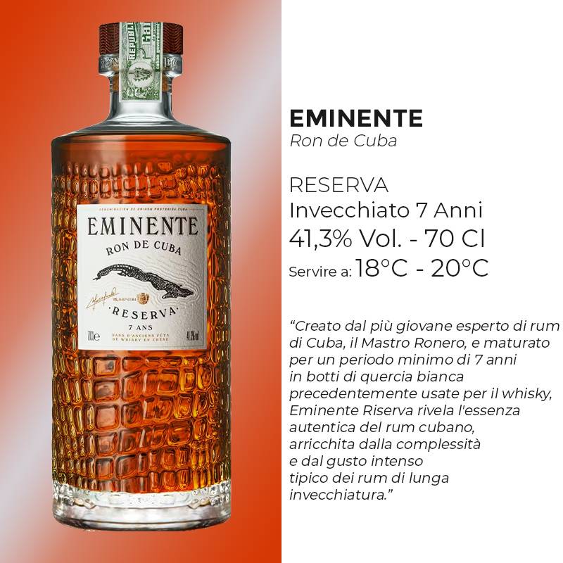 Eminente Rum Riserva 7 Anni Eminente Ron De Cuba