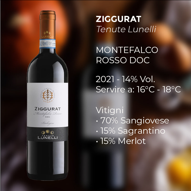 Ziggurat Montefalco Rosso Doc 2021 Tenute Lunelli