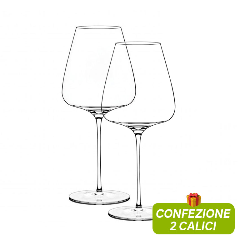 71 Cl Italesse T Made 70 Calice Vino Rosso In Vetro Set 2 Pezzi
