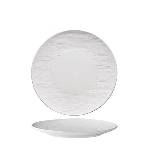 27 Cm Erosion Piatto Piano In Porcellana Set 3 Pz