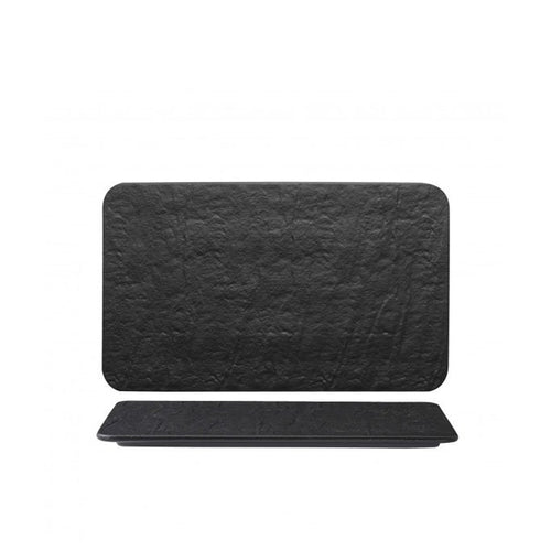 25X15 Cm Erosion Piatto Vassoio Rettangolare In Porcellana Set 6 Pz