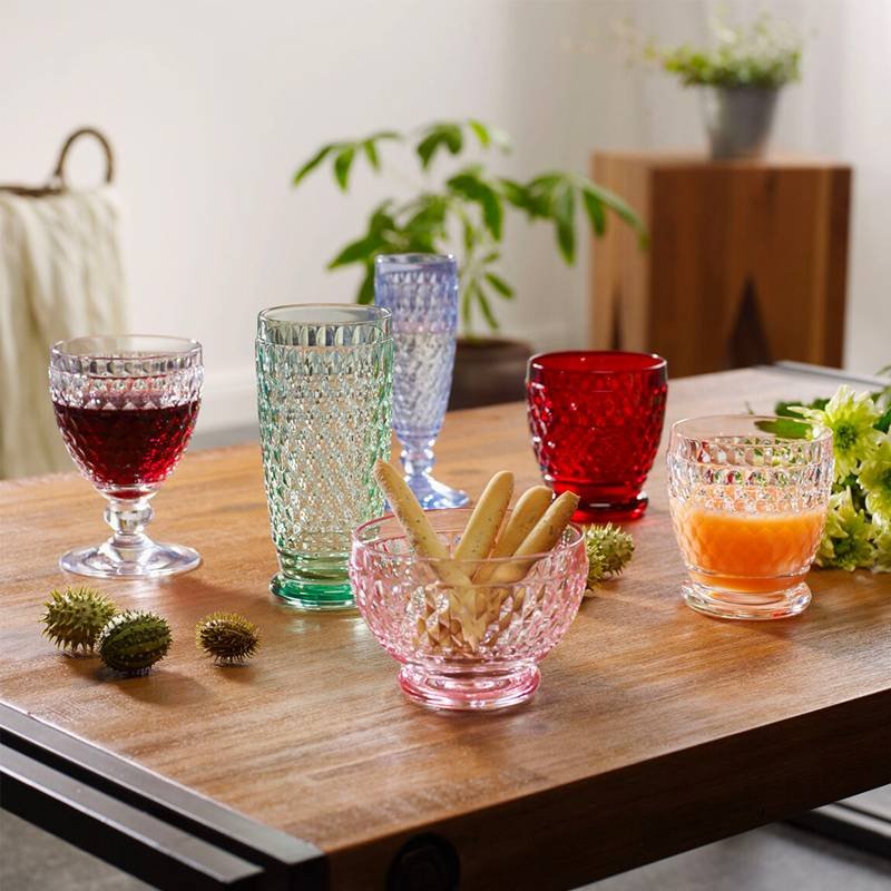 30 Cl Villeroy And Boch Boston Bicchiere Bibita In Vetro Set 4 Pezzi