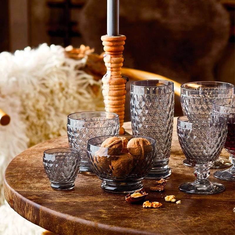 20 Cl Villeroy And Boch Boston Bicchiere Acqua In Vetro Set 4 Pezzi