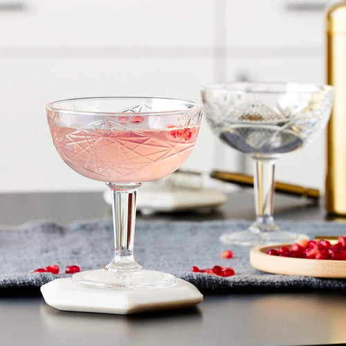 25 Cl Onis Hobstar Calice Cocktail In Vetro Set 12 Pezzi