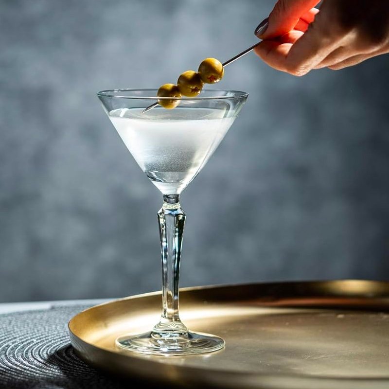 19 Cl Onis Spksy Bicchiere Martini In Vetro Set 12 Pezzi