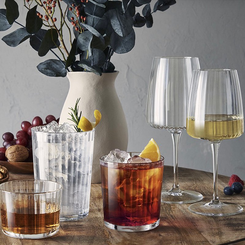 50 Cl Bormioli Rocco Exclusiva Bicchiere Gin Fizz In Vetro Set 12 Pezzi