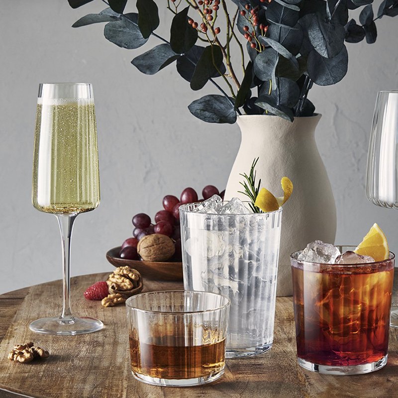 21 5 Cl Bormioli Rocco Exclusiva Bicchiere Rum In Vetro Set 12 Pezzi