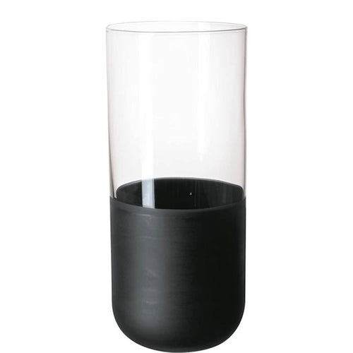 30 Cl Villeroy And Boch Manufacture Rock Bicchiere Bibita In Vetro Set 4 Pezzi
