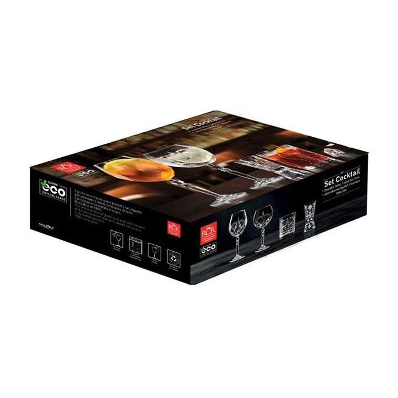 Rcr Alkemist Set Mixology In Vetro Set 4 Pezzi