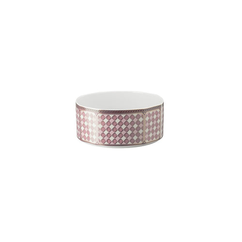 1.75 Lt - Swarovski x Rosenthal Signum Coppa Insalatiera In Porcellana