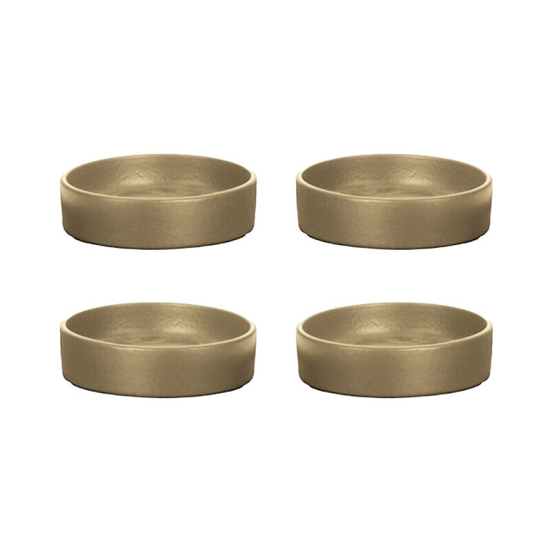 12 Cm Etna Coppetta In Porcellana Set 4 Pz