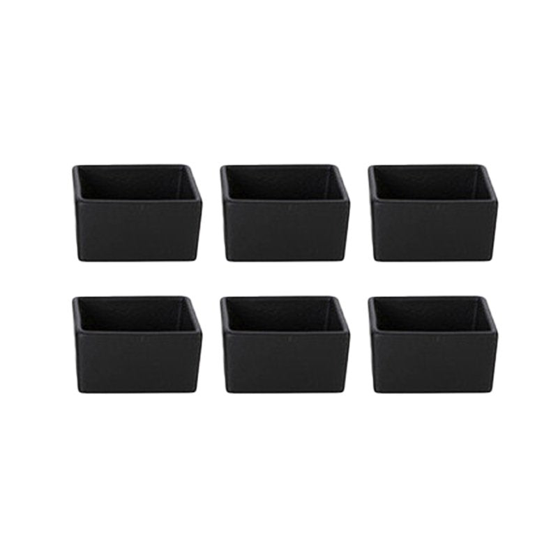 6X6 Cm Etna Coppetta In Porcellana Set 6 Pz