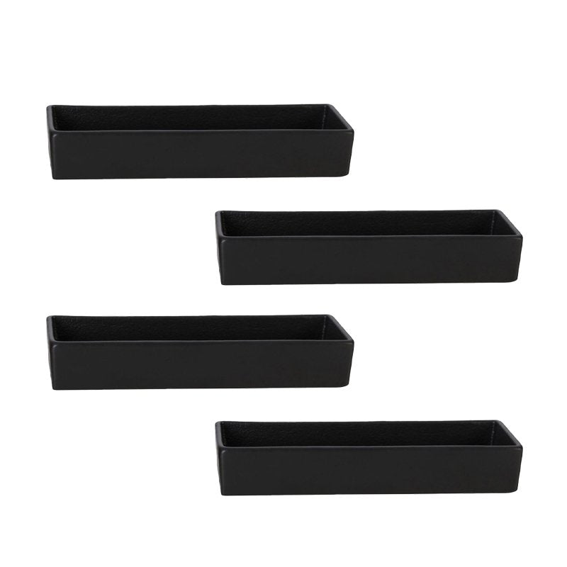 18X6 Cm Etna Coppetta In Porcellana Set 4 Pz