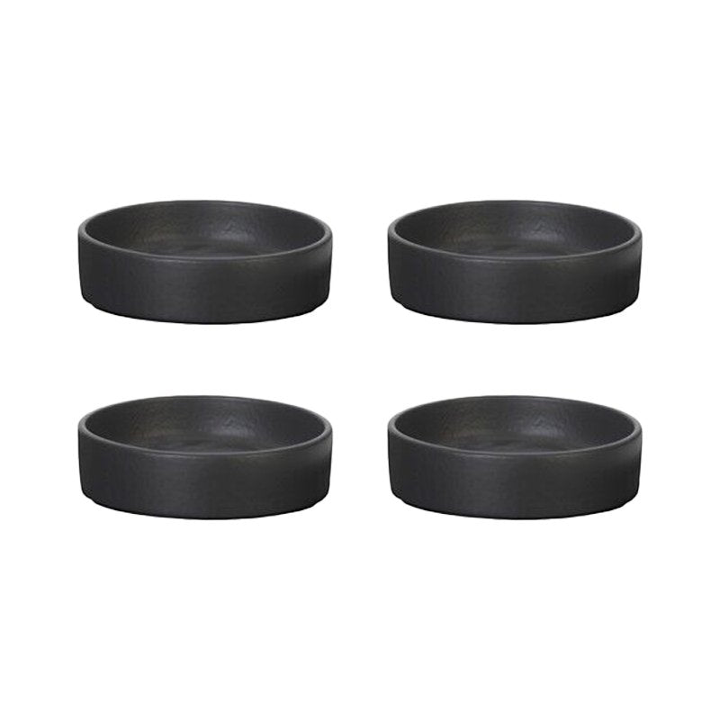 12 Cm Etna Coppetta In Porcellana Set 4 Pz