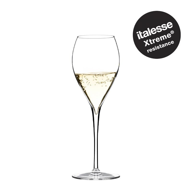 33 Cl Italesse Prive Gran Cru Calice Flute In Vetro Set 6 Pezzi