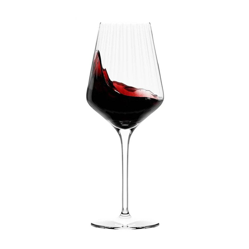 57 Cl Stolzle Lausitz Symphony Calice Vino Rosso In Vetro Set 6 Pezzi