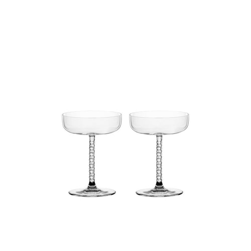 25 cl - Nachtmann Bossa Nova Calice Cocktail Coupe In Vetro Cristallino - Set 2 Pz