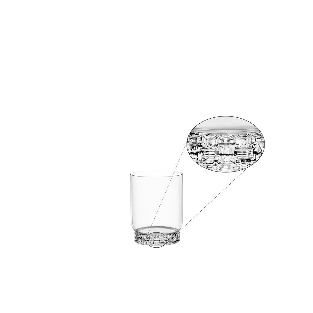 36 cl - Nachtmann Bossa Nova Bicchiere Cocktail Tumbler In Vetro Cristallino - Set 2 Pz