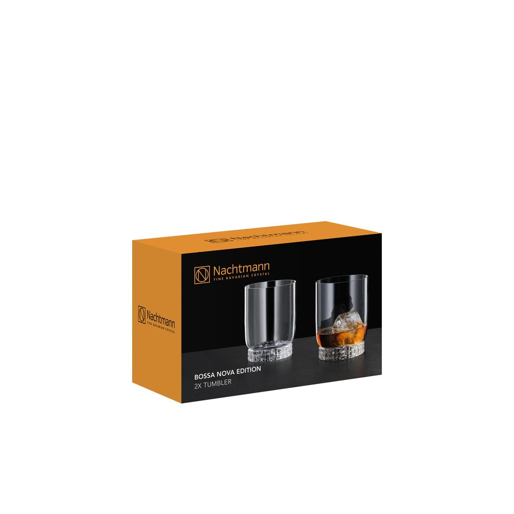 36 cl - Nachtmann Bossa Nova Bicchiere Cocktail Tumbler In Vetro Cristallino - Set 2 Pz