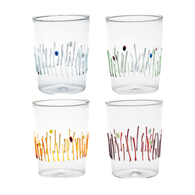 Joeyan Set di 4 Bicchieri Acqua Vetro Blu, 350ml Calici da Vino Colorati con Lavorazione a Rilievo, Memento Bicchieri Vino Vintage, Idea Regalo per Succhi di Frutta, Matrimoni, Feste e Casa Nuova Joeyan Set di 4 Bicchieri Acqua Vetro Blu, 350ml Calici da Vino Colorati con Lavorazione a Rilievo, Memento Bicchieri Vino Vintage, Idea Regalo per Succhi di Frutta, Matrimoni, Feste e Casa Nuova