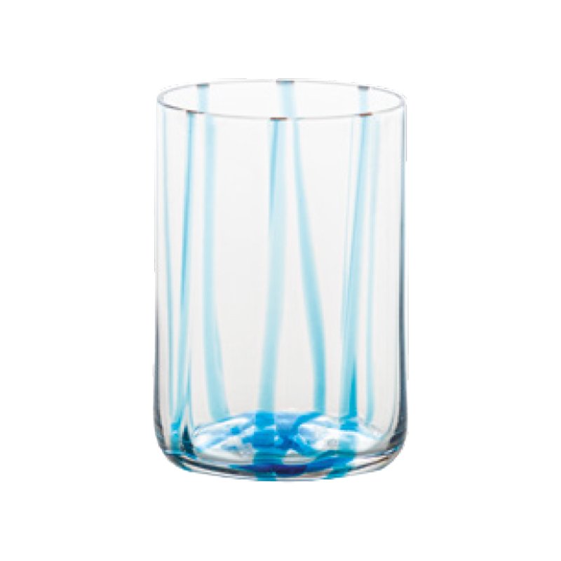 35 Cl Zafferano Tirache Bicchiere Acqua In Vetro Borosilicato Set 6 Pezzi